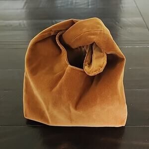 MERIT Signature Bag Makeup Travel Toiletry Corduroy Brown